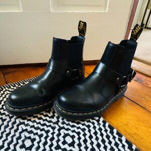 Doc Marten Biker Chelsea Boots Size 37eu 6wm 4uk